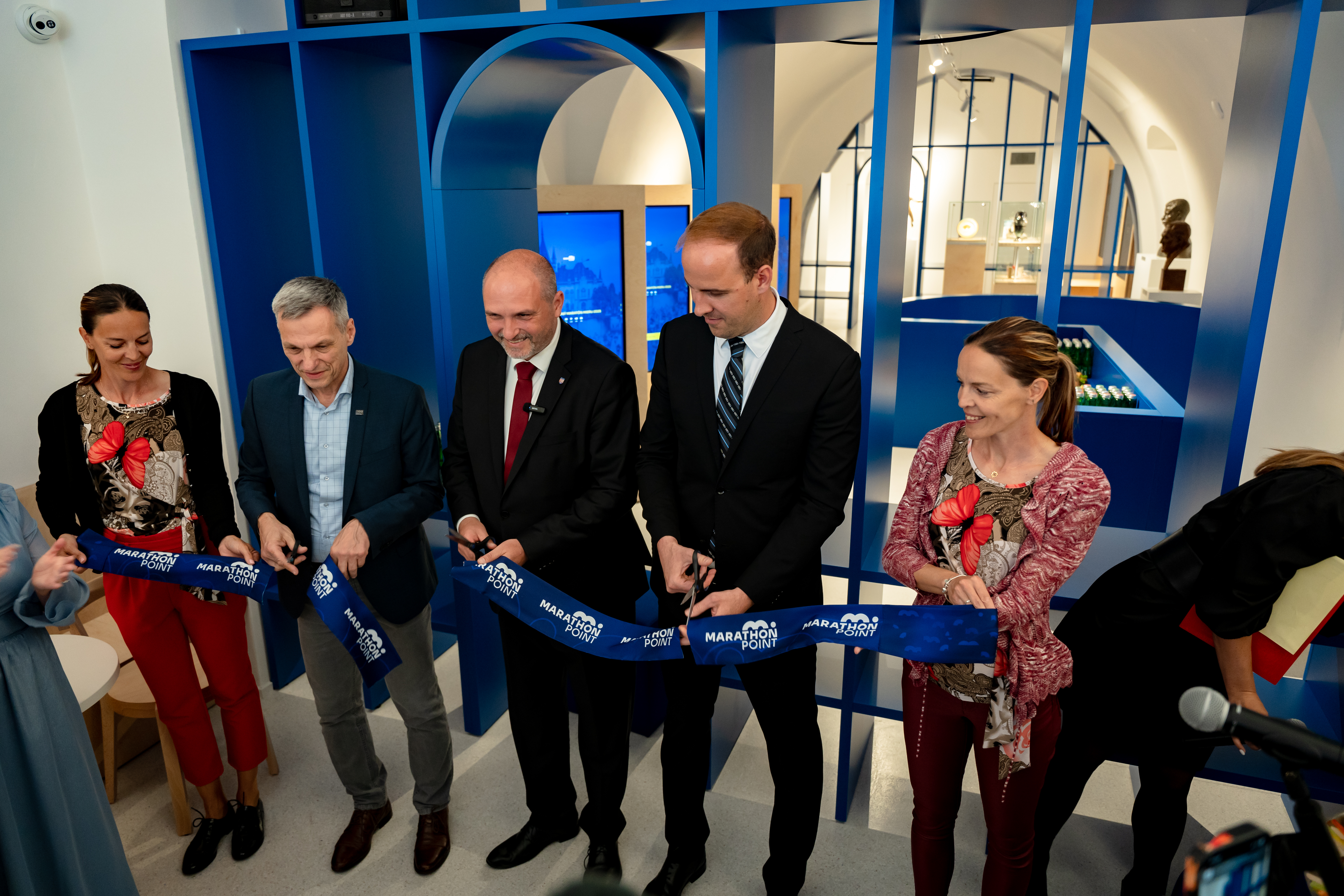 Slavnostne otvorenie stalej expozicie Medzinarodneho maratonu mieru-14